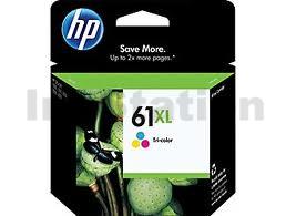 Genuine HP 61XL (CH564WA) Colour High Yield Ink Cartridge - 330 pages
